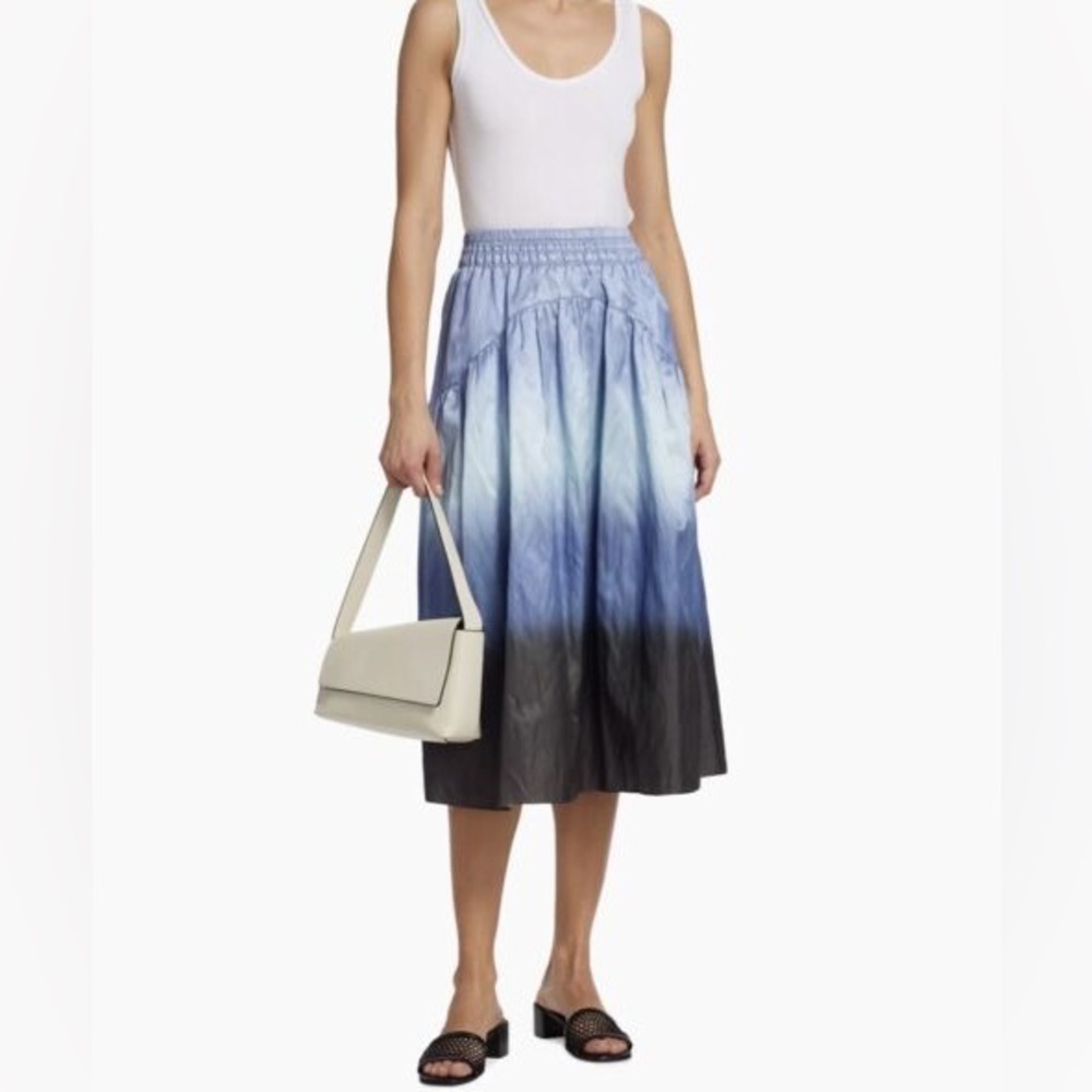 -Vince Ombré blue skirt - New With Tags